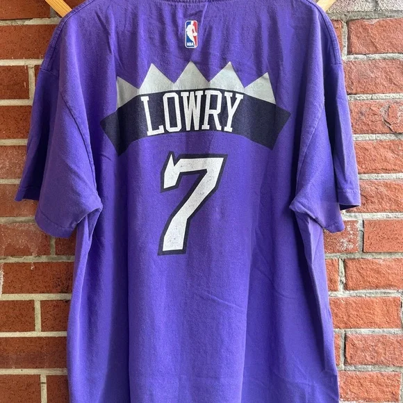 Vintage Adidas x Raptors Old Logo Lowry Tee - Picture 3 of 4